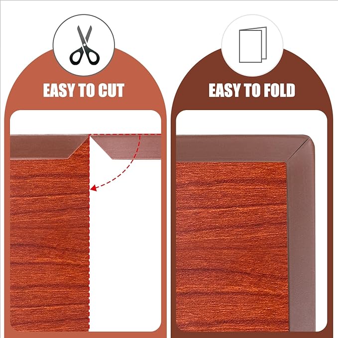 Rubber Edge Trim, Flexible Self Adhesive U Shaped Edge Banding, Edge Guards - Image 5