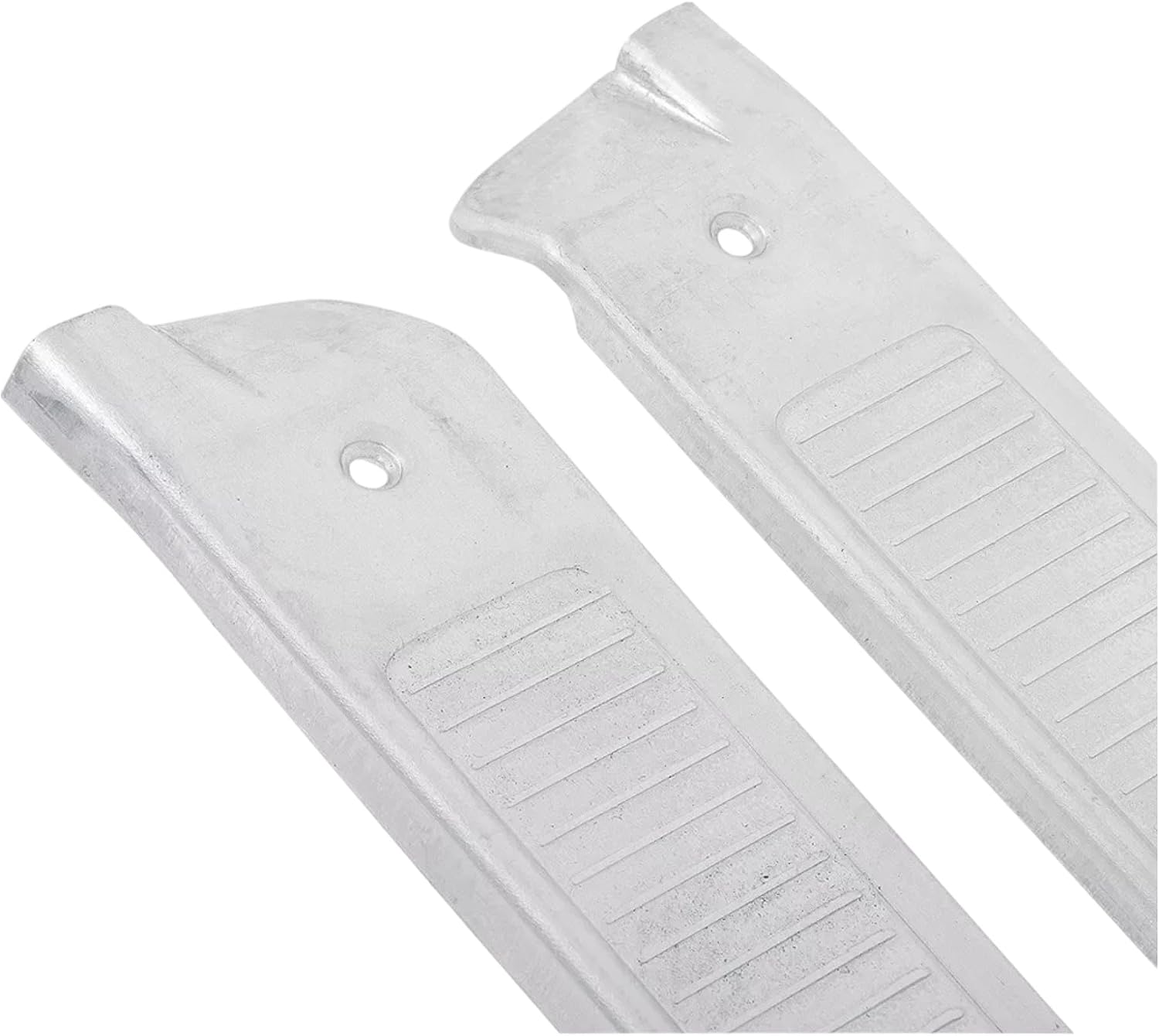 Pair Door Sill Scuff Plates Trim with Screws Compatible with 1967-1972 Ford Pickup Truck (F-100, F-250 & F-350)