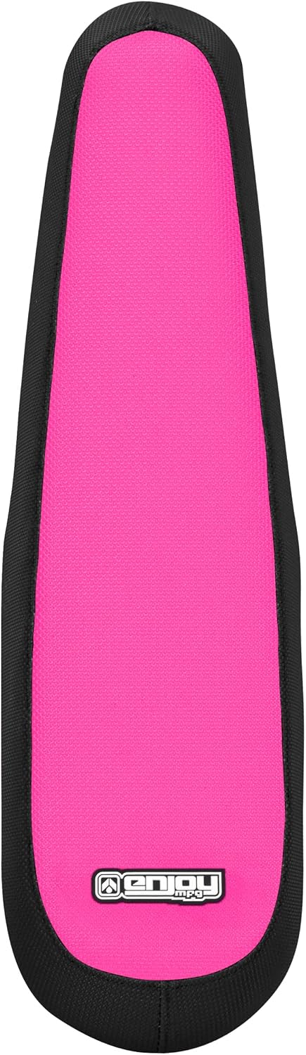 Enjoy Mfg USA-Made Gripper Seat Cover - Compatible with Tamobyke T16 Electric Bike #631 (Black Side/Pink top Standard)