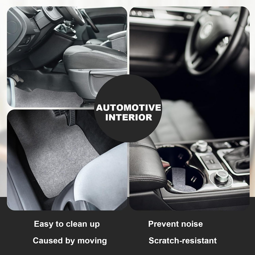 Nuanchu 78.7 x 47.2 Inch Light Gray Underfelt Carpet for Speaker Sub Box, RV, Boat, Marine, Auto, Truck, Car Trunk, Door Liner, Desk