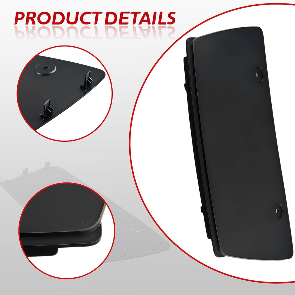 2016-2021 for Tesla Model X Tow Hitch Cover Rear Bumper Trailer Hitch Cover#1058357-00-D