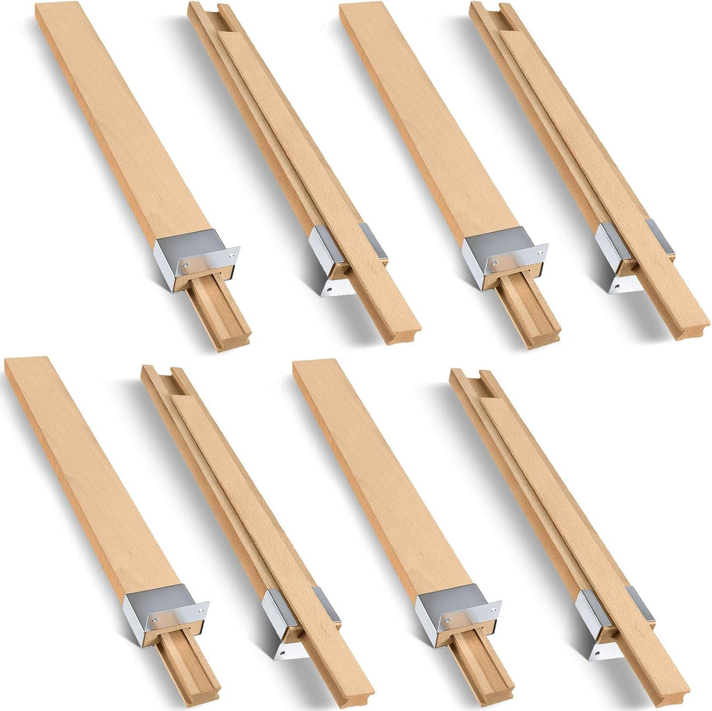 maitys 8 pcs wood drawer slides, 15-3/4 inches, main product view