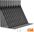 luckin 12 inch heavy duty shelf bracket, wall, main product view