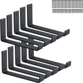 heavy duty j shelf brackets with lip, 9-inch, main product view