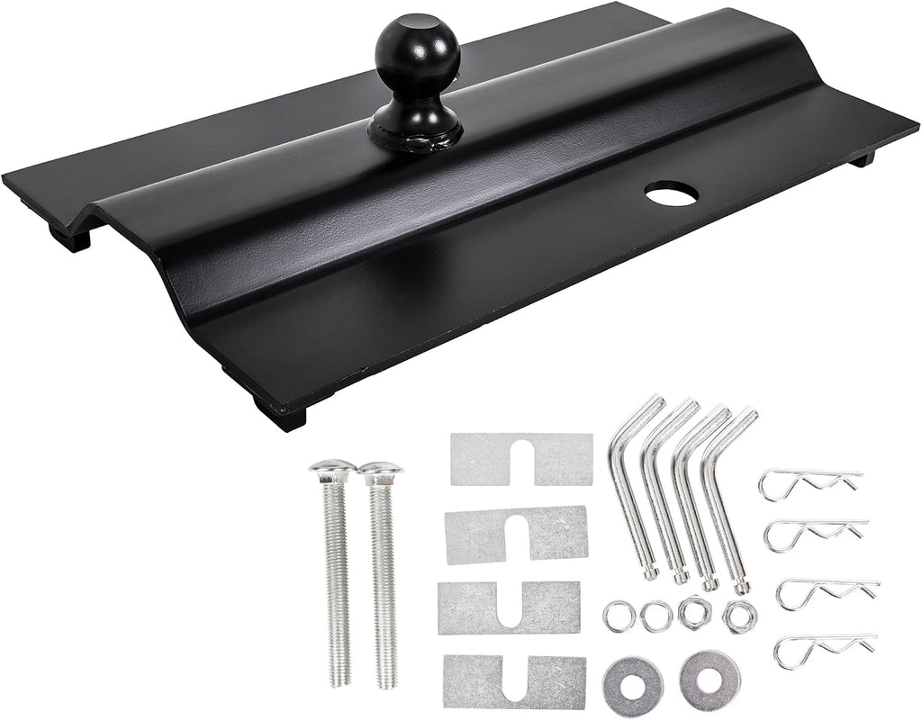 5th Wheel Gooseneck Hitch Trailer Towing Multi-Fit in-Bed Fixed Offset | 25,000 lbs, 2-5/16-Inch Ball