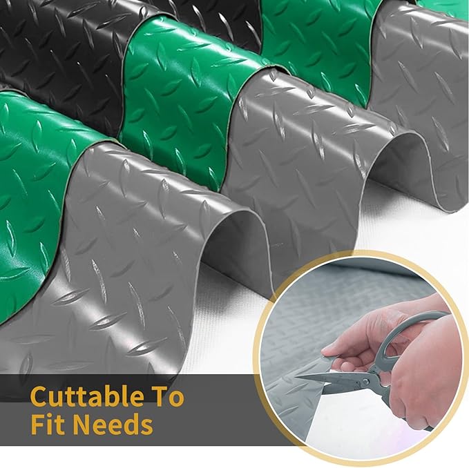Premium Garage Floor Mat, Commercial Grade Heavy Duty Parking Mat - Image 6