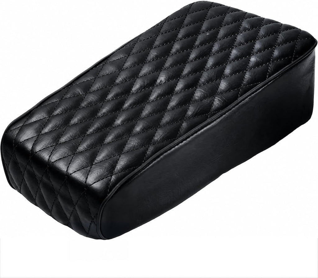 JMCHstore Seat Cover for Coleman ct100u 98cc ct100 100cc Motor ct100 3.0HP Mini Bike Trail Powersports Parts (Black Stitich)