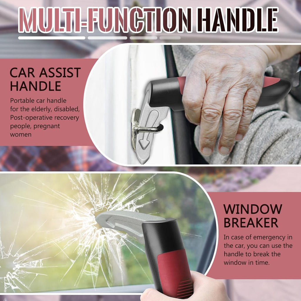Car Door Handle for Elderly Car Handle Assist Support, Portable Auto Grab Handles for Handicap Seniors