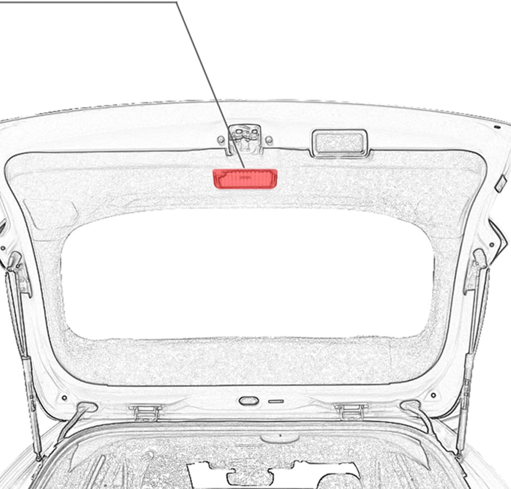 L2R for Subaru Crosstrek GU (2024-2026) Trunk Ceiling Lighting Cargo LED Lights Lamps Replacement Kit to Hatch Door Interior Car Accessories 1pc