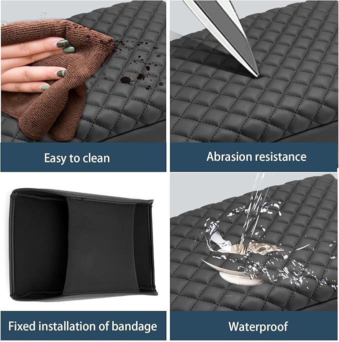Ruiya 2025 Atlas Armrest Cover for VW Atlas 2025 Accessories Soft Comfy Thicken - Image 4