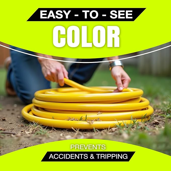 75ft Outdoor/Indoor Extension Cord 14/3 Gauge Heavy Duty 3 Prong SJTW, - Image 5