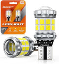 SEALIGHT 2026 Latest 921 LED Bulb, 700% Super Bright 912 T15 Led Reverse Light, Canbus Error Free 906 904 916 W16W LED Bulbs, 6500K White, Non-polarity, Automotive Back Up Light Assemblies, 2PCS