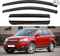 Window Visors Rain Guards for 2007 2008 2009 2010 2011 Honda CRV, Out-Channel by YQAUTEC