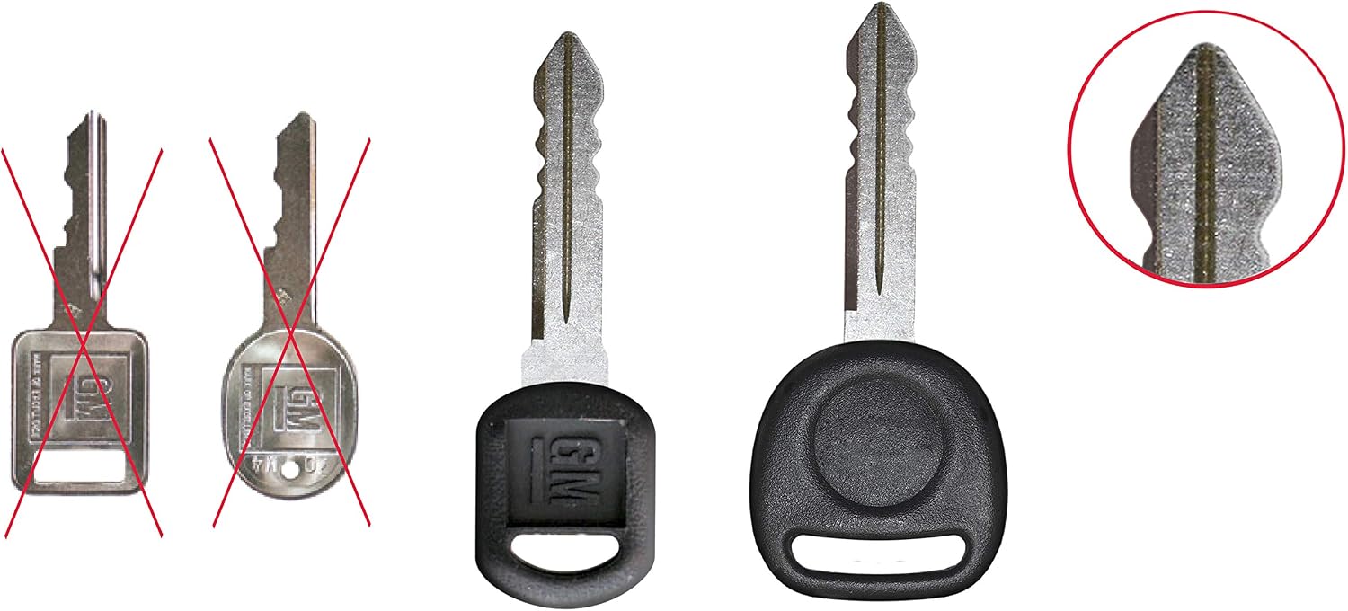 Bolt 7018445 5/8" Receiver Lock for Early Model Chevrolet, GMC, Hummer, Buick, Cadillac, Oldsmobile and Pontiac Keys