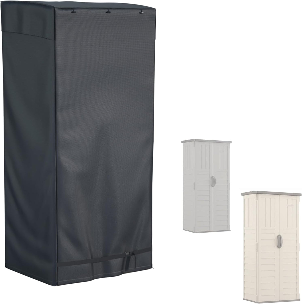 outdoor storage shed cover 33"x27"x72" (cover only excludes, main product view