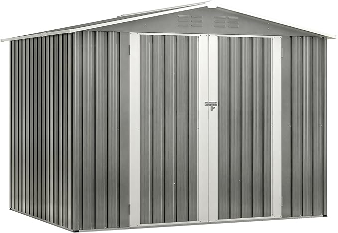 8x6 FT Outdoor Tool Storage Shed - Image 9