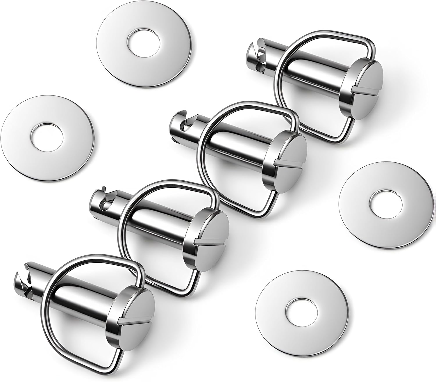 Harley Saddlebag Mounting Pin Bolts, Motorcycle Saddle Bag Fasteners Pins for Harley Davidson Touring Softail Road King Electra Street Glide all year