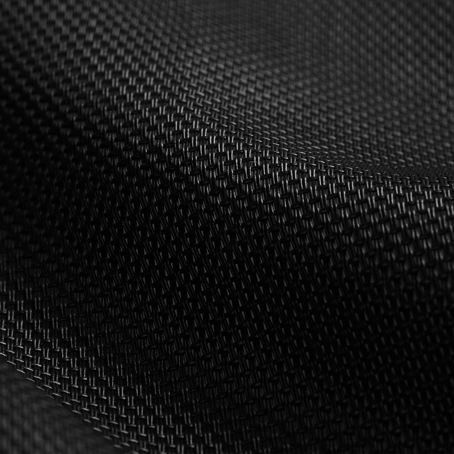 JKU Sunshade Mesh for 2007-2018 Jeep Wrangler JK Unlimited 4 Door, UV Protection Front & Rear Seat Cover, Thick PVC (American Flag & Black)