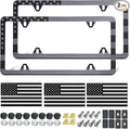 American Flag License Plate Frames by FBJTDQ