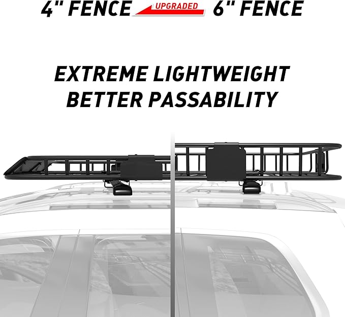 WILDROAD Car Roof Cargo Carrier Combo - Image 4