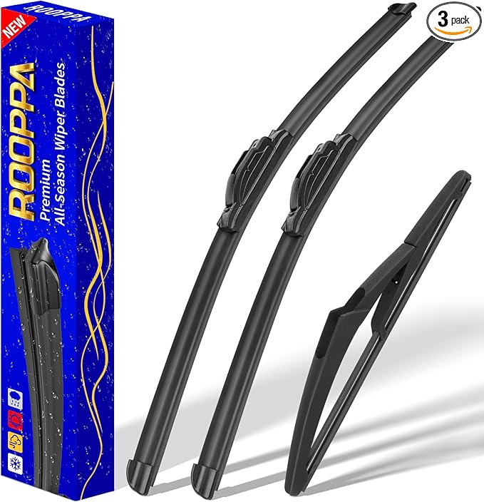 3 wipers Replacement for 2006-2011 Mini Cooper, Windshield Wiper Blades by ROOPPA