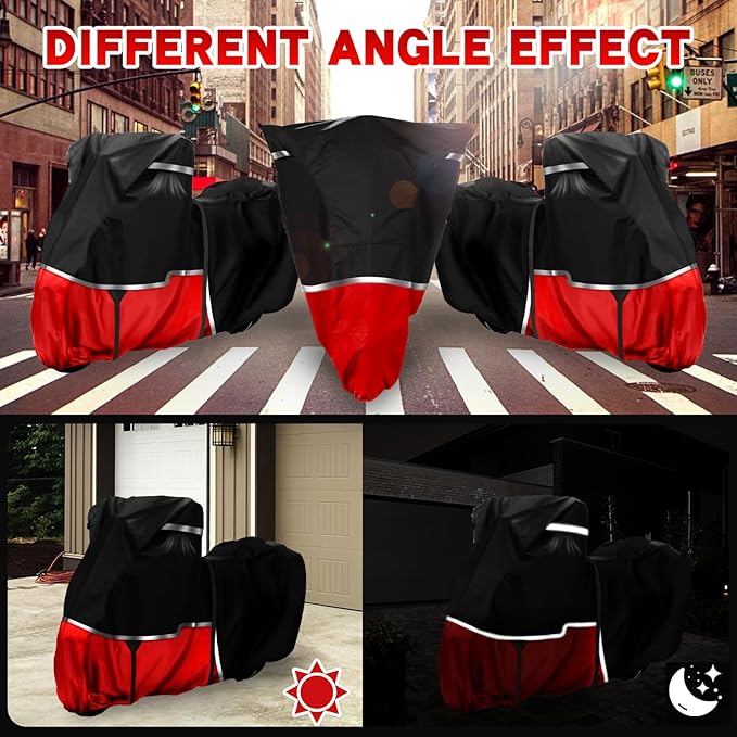 420D Motorcycle Cover Suitable for Kawasaki Vulcan 650 900 1500 and Eliminator - Image 6