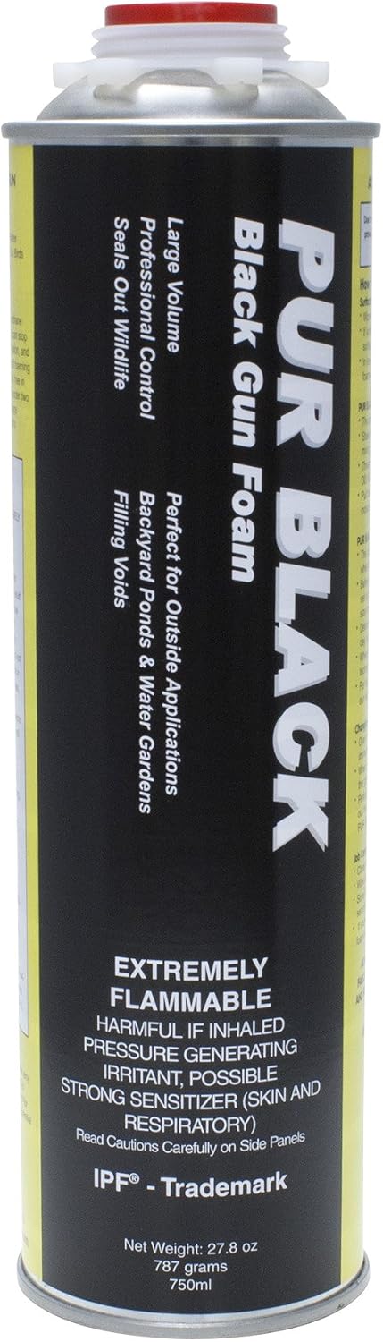 pur black black gun foam 2 (25 oz, main product view