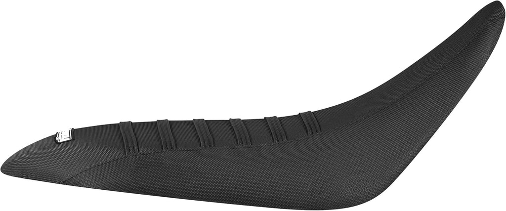 Enjoy Mfg Seat Cover - Compatible with Yamaha Raptor 700 700R 2006-2024#193 (All Black with Black Ribs)
