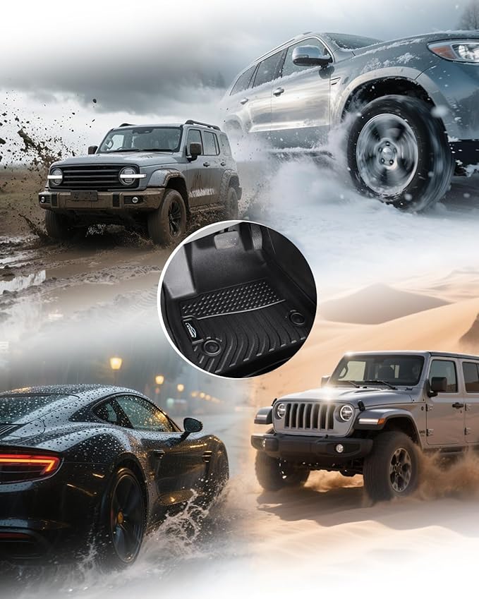 Icyhaws® Floor Mats for Buick Envision 2021 2022 2023 2024 2025 | All Weather - Image 6