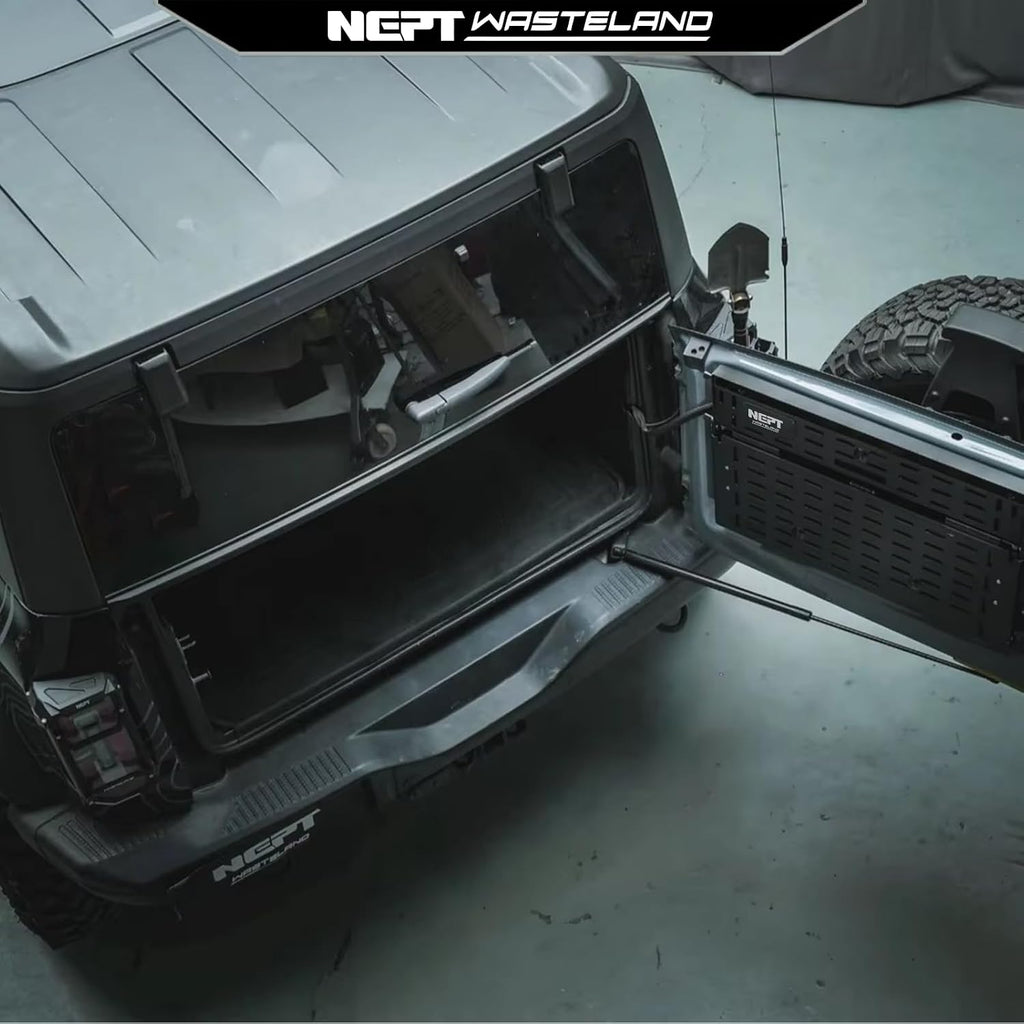 Tailgate Limiter for Ford Bronco 2021-2025 | Adustable Tailgate Stop, CNC Aluminum No Drill Rear Door Stay