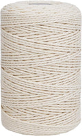 Leecogo Cotton Butcher's Twine, 500 Feet, Unbleached Kitchen Twine String for Cooking, Roasting, Crafts