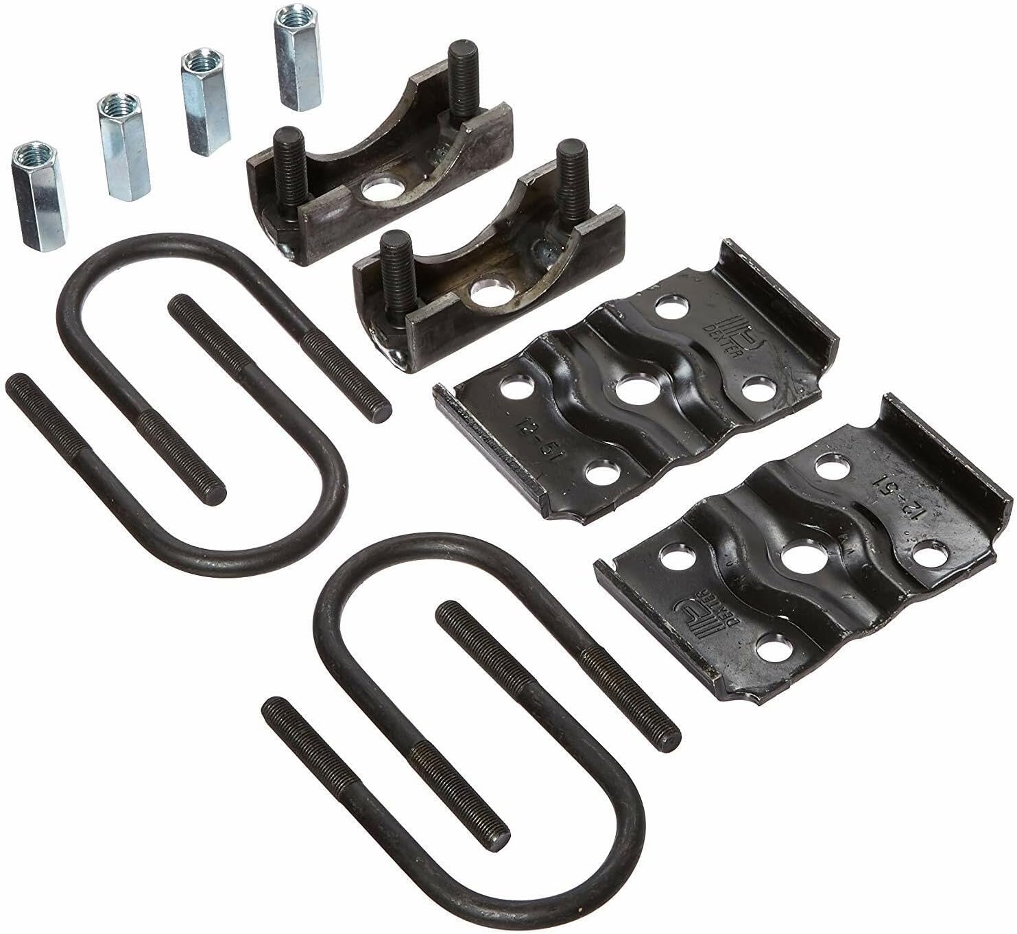 5200, 6000 7000# Under/Over Conversion Trailer Axle Flip Kit RV Camper 3" Tube