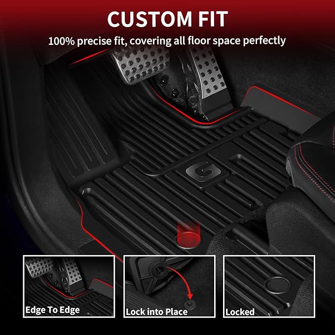 LASFIT Floor Mats for Mercedes Benz G Class 2026 2025 2024 2023 2022-2019 G550 - Image 2