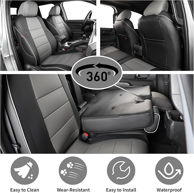 EKR Custom Fit Tacoma Car Seat Covers - Image 5