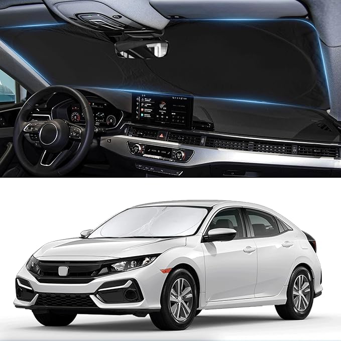 Custom Fit Civic Windshield Sunshade by INSAUTO