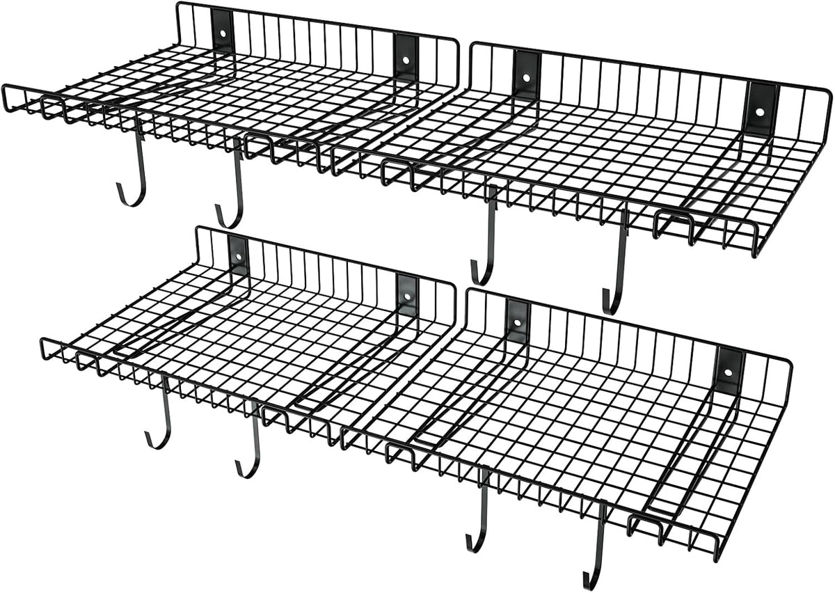 garage wall shelf, wall mounted storage shelves, heavy, main product view
