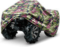 ATV Cover Waterproof Heavy Duty 4 Wheeler Cover Quad Cover All Season Weather Proof Outdoor UV Protection for Polaris Yamaha Suzuki Honda (Camouflage Middle)