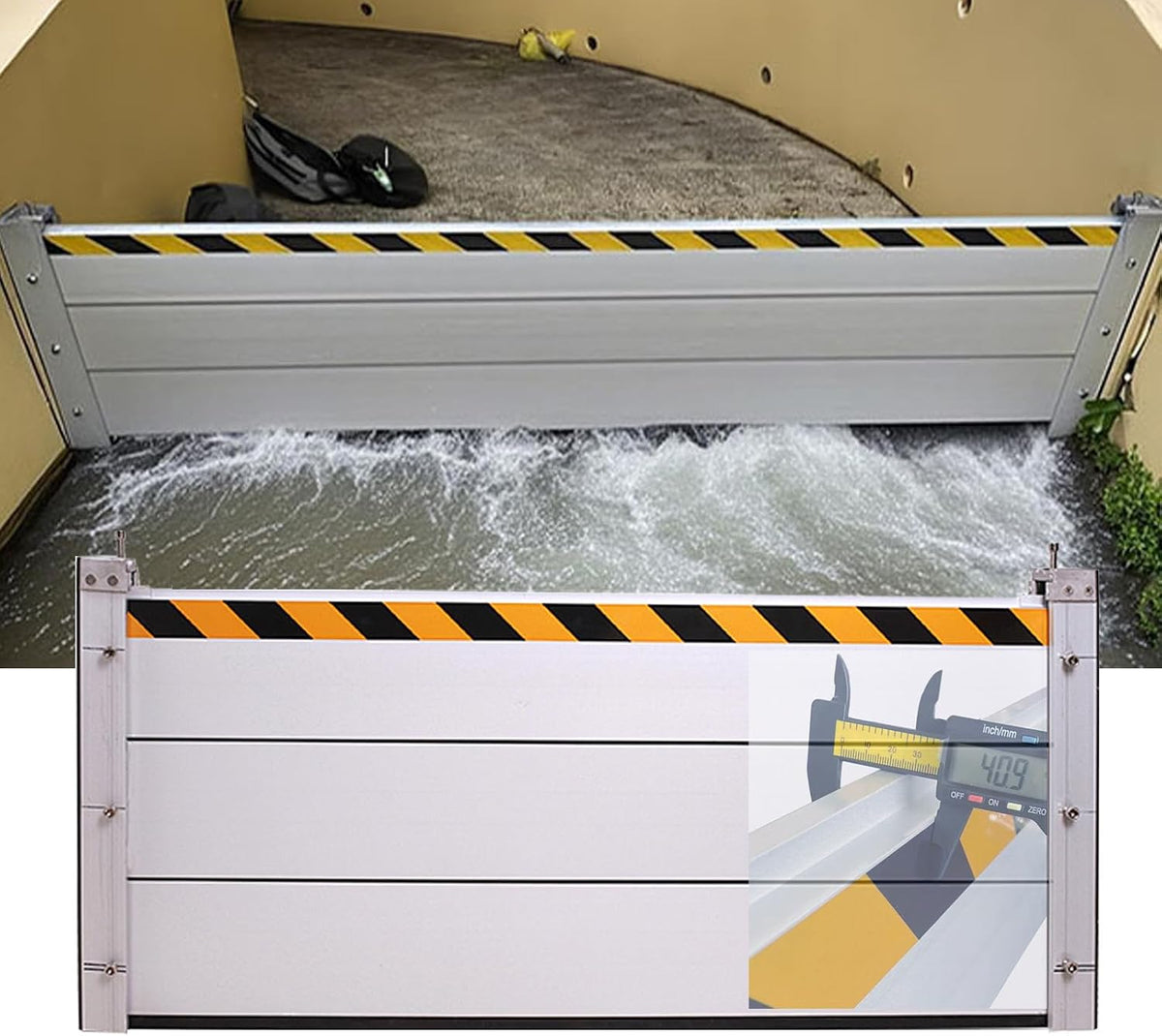 Reusable Heavy Duty Aluminum Flood Barriers