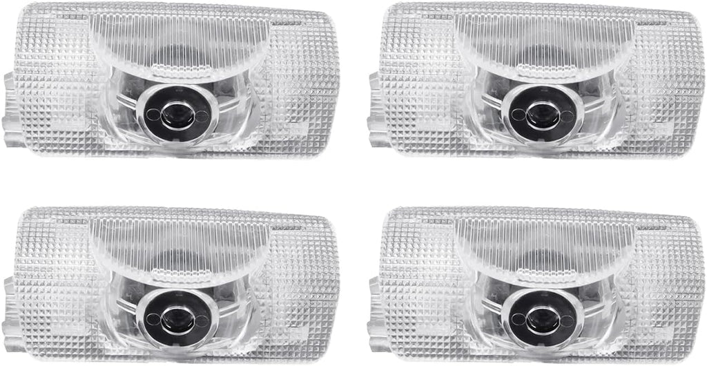 Door Sill Light for 2008-2022 Lexus LX570 Lx450d HD Logo Projection Lamp Smart Induction Door Light Wireless Plug-and-Play Interior Modification Accessories (4 Pieces)
