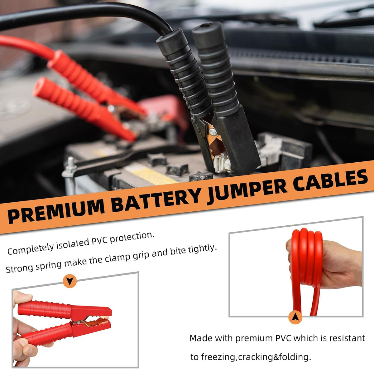 roadside emergency car kit for auto,vehicle safety assistance, close-up detail