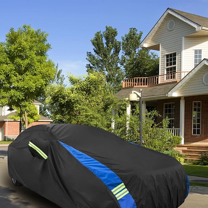 Avecrew Car Cover Custom Fit for Honda Civic Sedan, Waterproof All Weather Full - Image 6