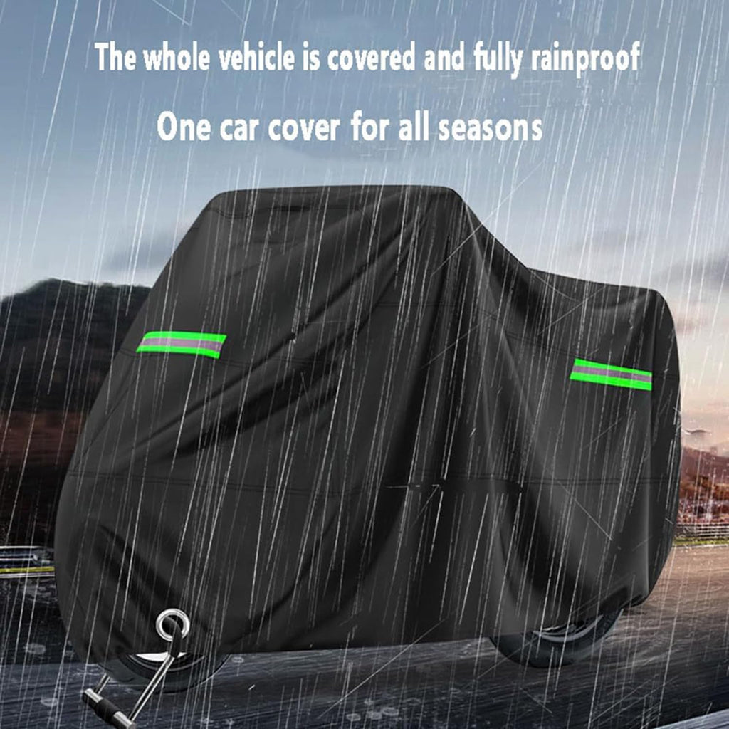 Motorcycle Cover for BMW R 1200 GS LC R1200GS R 1200GS ADV R1200GS Rallye Premium Waterproof Durable All-Weather 190T Indoor Outdoor Protection Cover Accessories Black Green