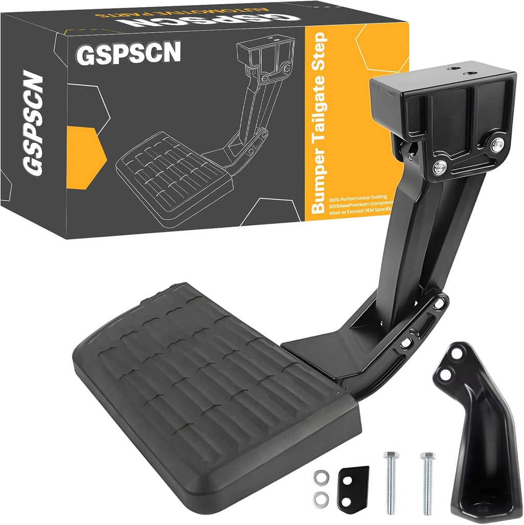 GSPSCN Rear Bed Step Replacement for Toyota Tacoma 2012-2023,# PT392-35100 | Folding Truck Step Retractable Tailgate Bedstep Bumper Tailgate Step