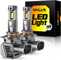 OXILAM 9012 Bulb, 30000 Lumens 800% Brighter, 6500K White Hir2 Fog Halogen