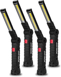 Gifts for Men 4Pack LED Flashlight, Rechargeable Work Lights