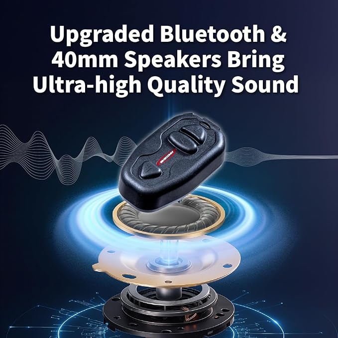 Salut Motorcycle Bluetooth Intercom Headset - Image 4