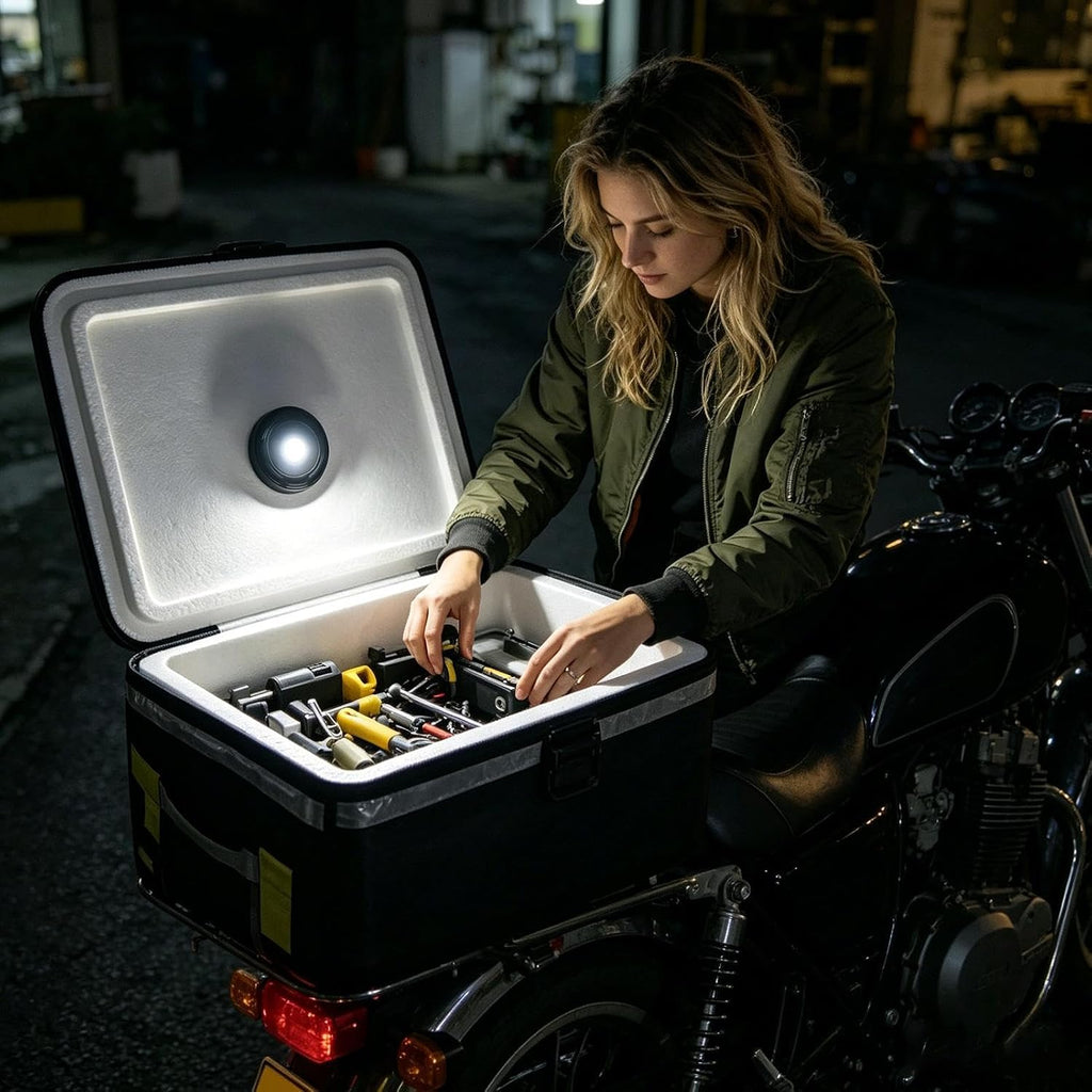 Led Car Lights, Rechargeable Trunk Lamp, Motion Sensor Illumination, Bright Adhesive Design, for Vehicle Truck SUV Scooter Toolbox Storage Night Driving Crisis Interior Use 2.17x2.17x0.71 Inches