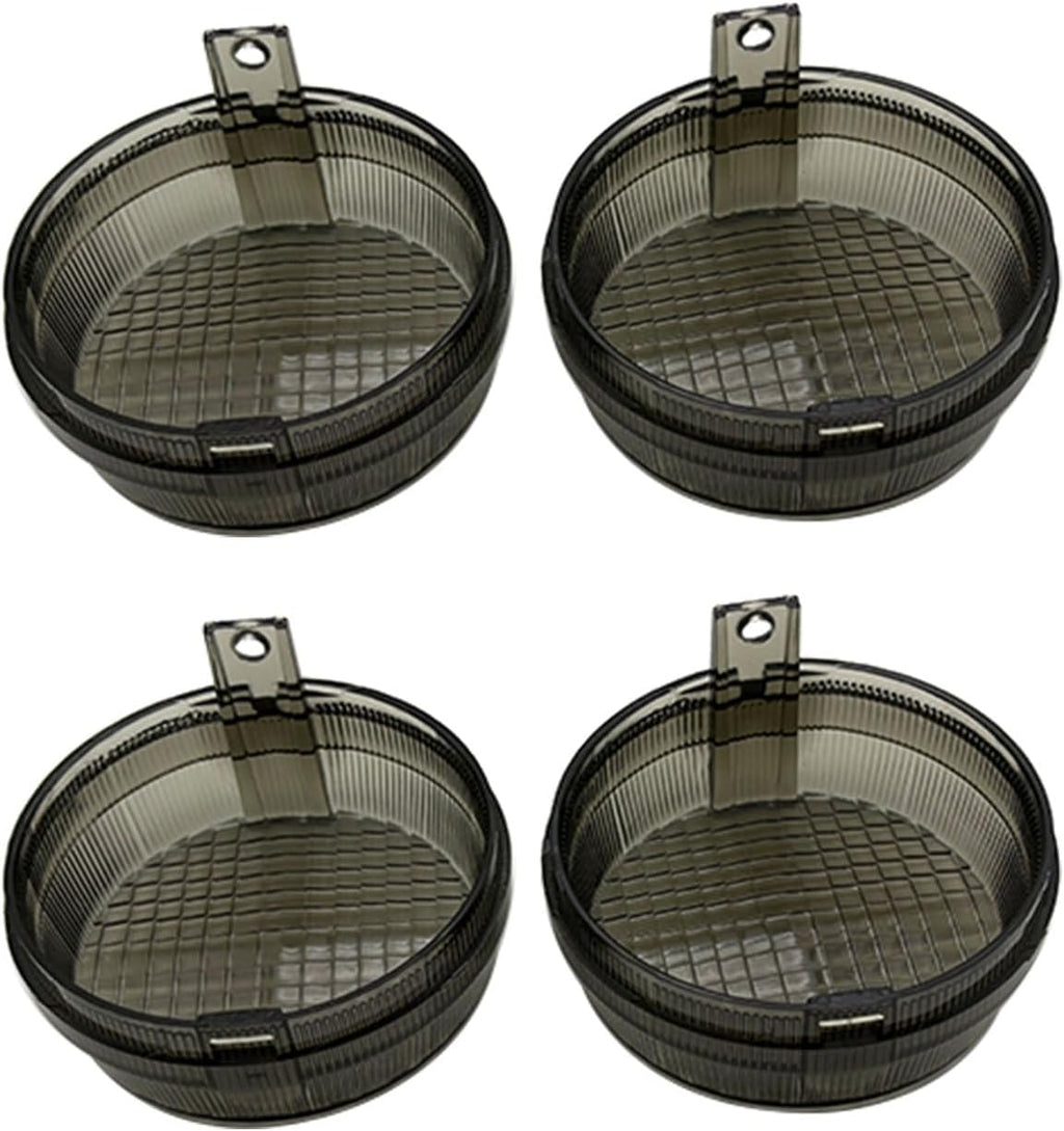 4pcs Motorcycle Smoke Turn Signals Light Lens Covers For Honda Shadow Phantom Spirit Fury Interstate Metropolitan Valkyrie 1300 600 750 VT400 VT750 VT1300 1998-2018