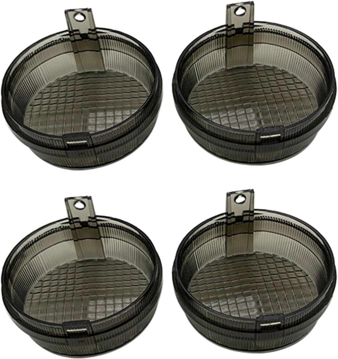 4pcs Motorcycle Smoke Turn Signals Light Lens Covers For Honda Shadow Phantom Spirit Fury Interstate Metropolitan Valkyrie 1300 600 750 VT400 VT750 VT1300 1998-2018