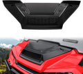 Sport Hood Scoop with Mesh for Honda Pioneer 1000 16-25, Black Front Hood Cover with Grill Vents Kit Air Flow Intake Hood Scoop for Honda Pioneer 1000-3 1000-5 1000-6 2016-2025 Accessories